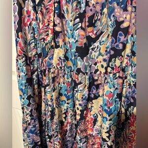 Aqua brand Multicolor Gathered Skirt